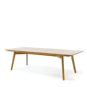 Ethimo's Knit range XL dining table.