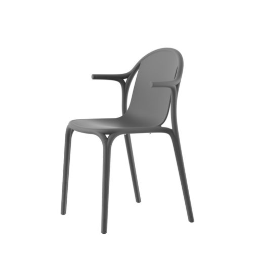 A Brooklyn chair with arms by Vondom.