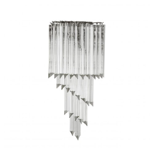 The Marino Wall Lamp by Eichholtz switched off.