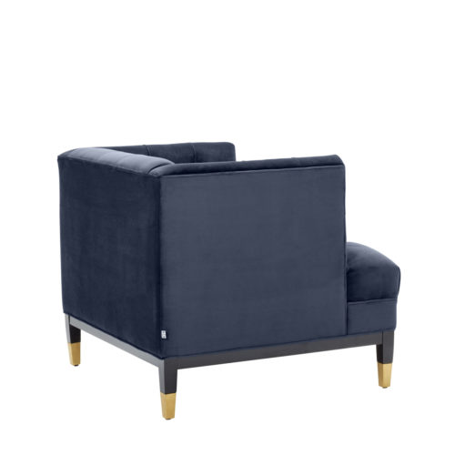The back view of the Castelle Chair by Eichholtz.