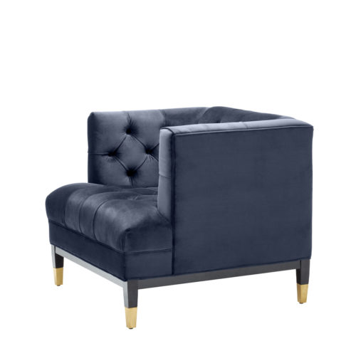 Side view of the Castelle Chair by Eichholtz.