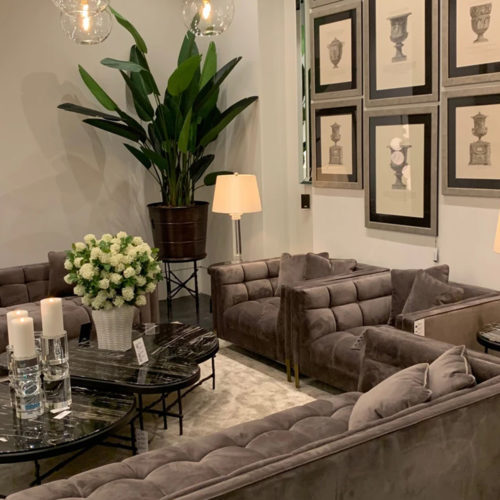 The Sienna Chair by Eichholtz in use.