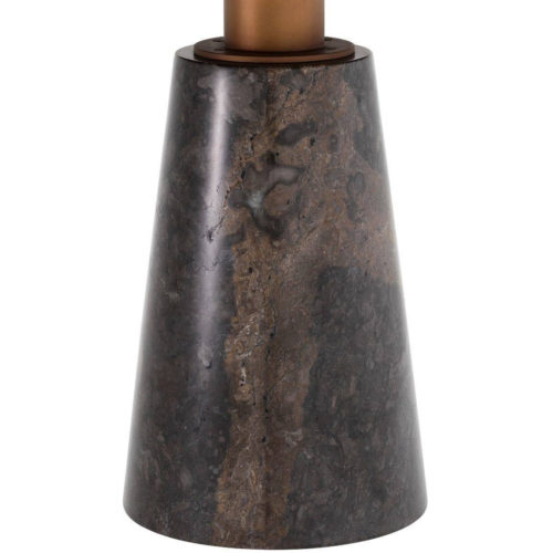 Close up of the Genova dining table base.