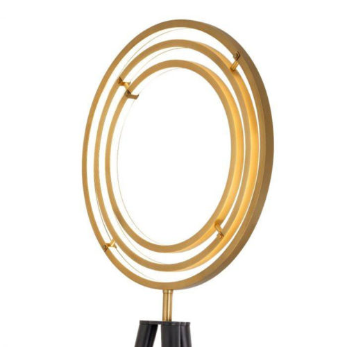 Ring close up of the Cassini Floor Lamp by Eichholtz.