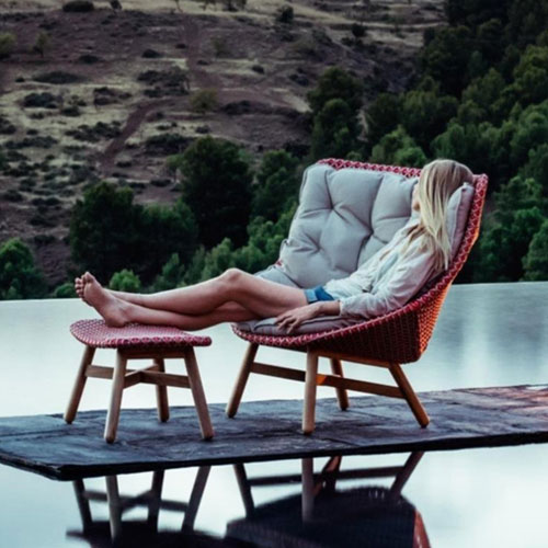 MBRACE ALU FOOT STOOL By DEDON Core Furniture Online