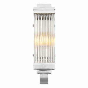 Wall Lamp Bassett by Eichholtz available in bronze highlight, antique brass or nickel finish