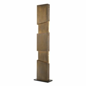 Floor Lamp Shadow by Eichholtz in vintage brass finish