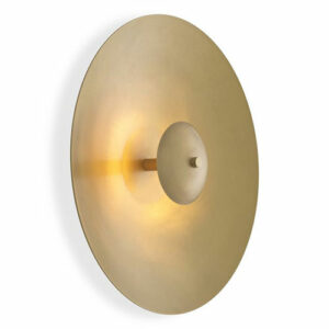 Wall Lamp Moderna by Eichholtz in antique brass finish with LED integrated lights
