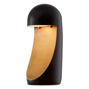Table Lamp Arion by Eichholtz in bronze highlight and antique brass finish