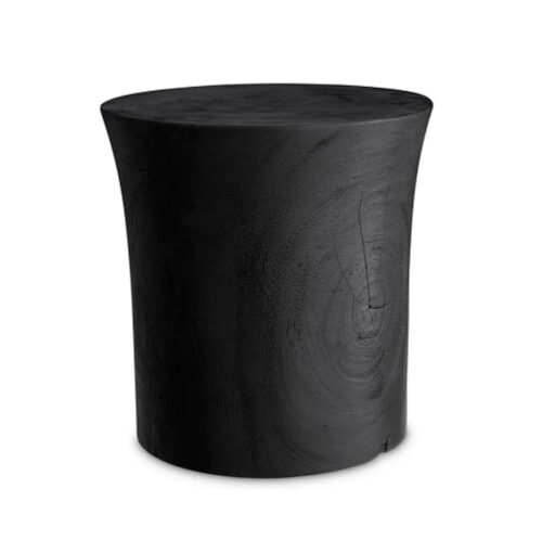 Designer Side Table Osias by Eichholtz in burnt suar wood