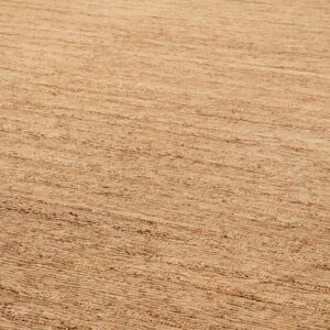 Luxurious Carnegie Carpet by Eichholtz in natural. Hand knotted from a blend of 80% jute and 20% cotton
