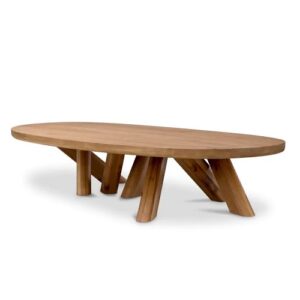 Designer Coffee Table Bayshore by Eichholtz in oak wood