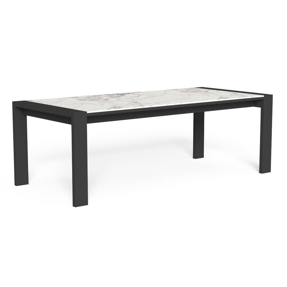 ARGO//ALU RECTANGLE DINING TABLE by Talenti | Core Furniture Online