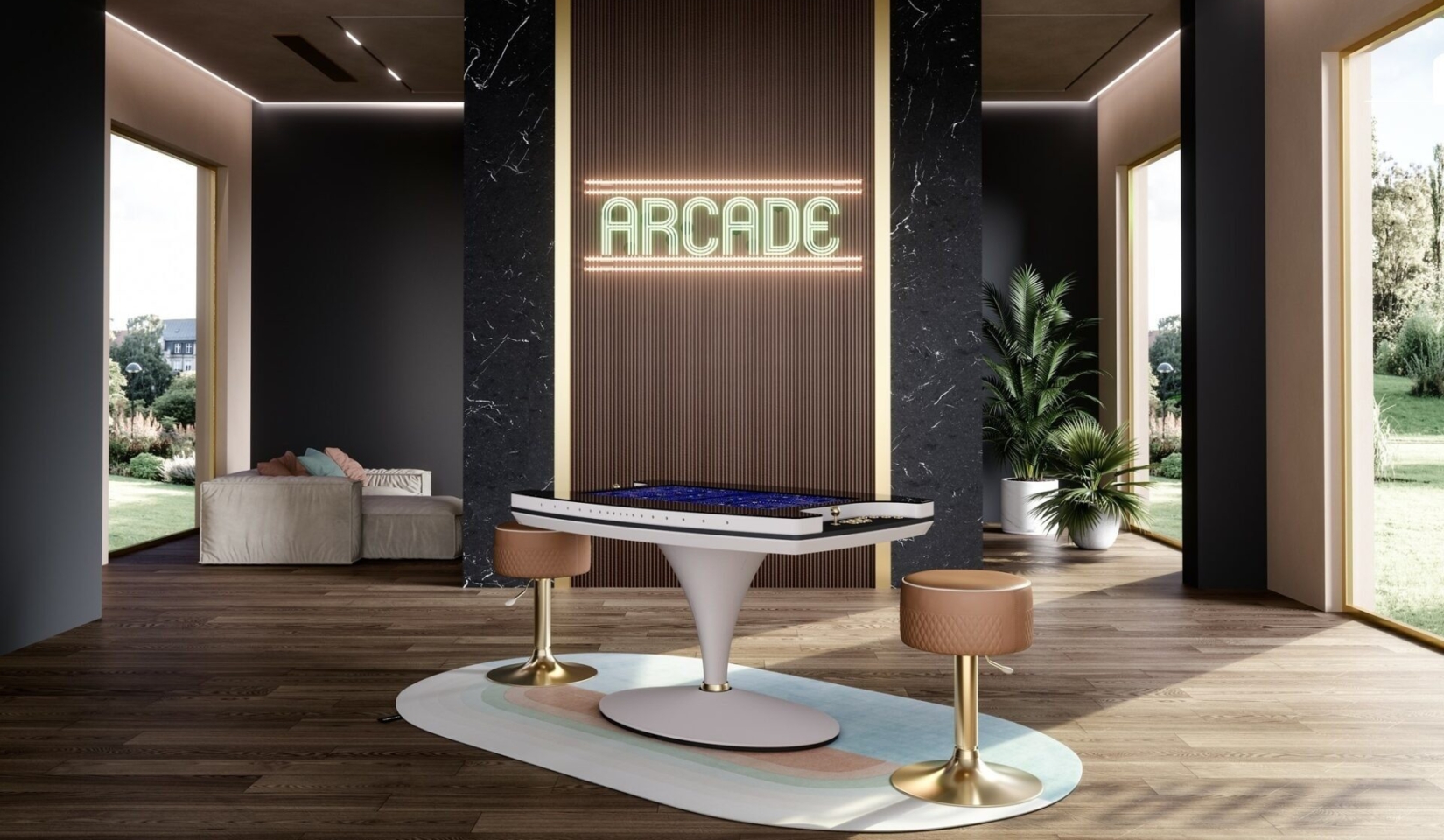 Astro Swivel Stool lifestyle
