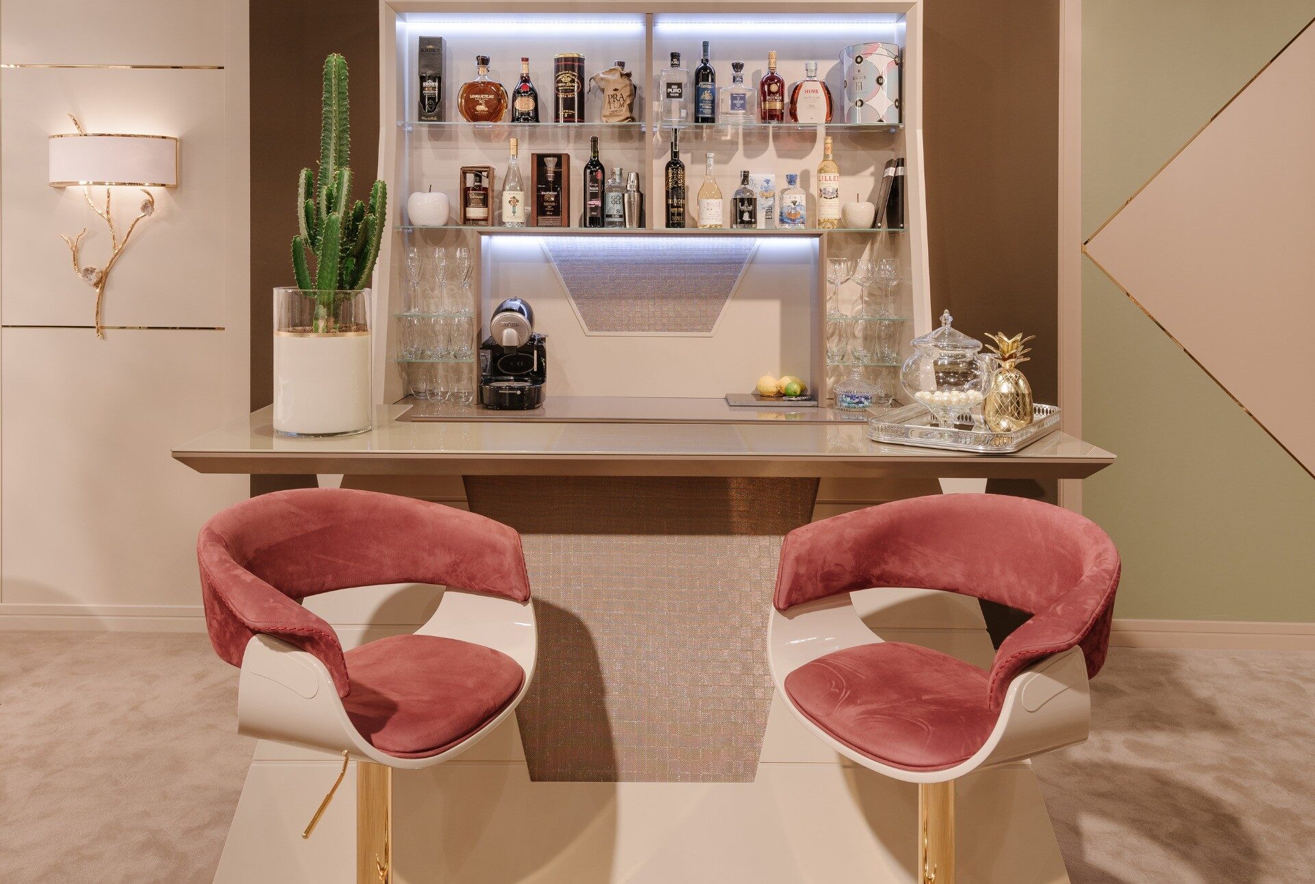Joyce swivel stool lifestyle
